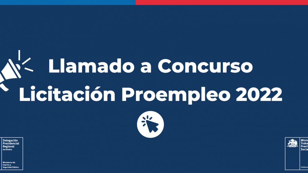 LLAMADO A CONCURSO PROEMPLEO