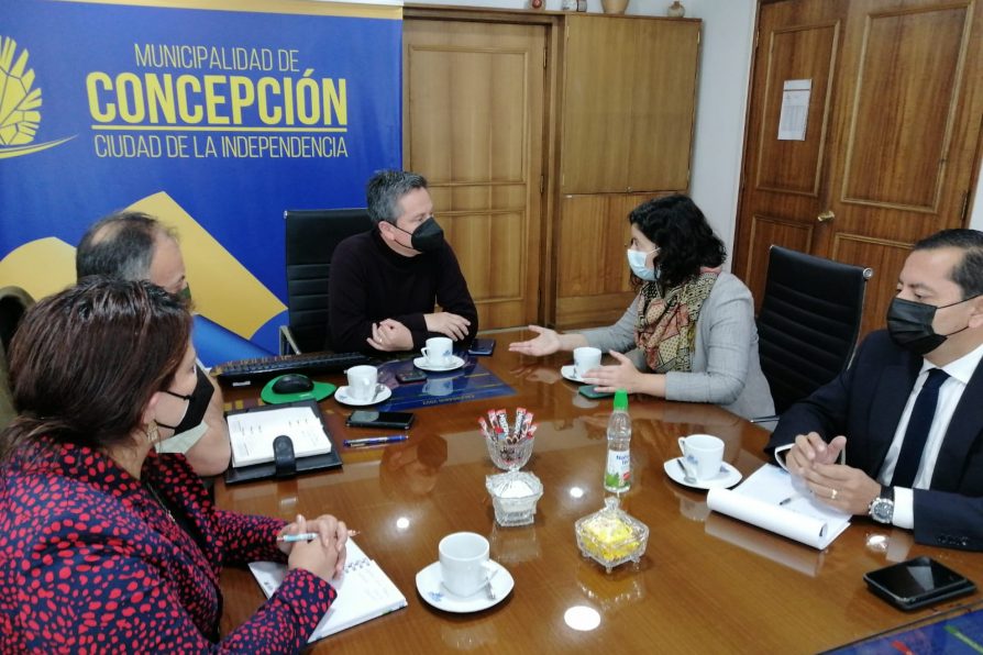 Comité policial sesionó en la Municipalidad de Concepción para abordar los problemas de seguridad pública en la comuna