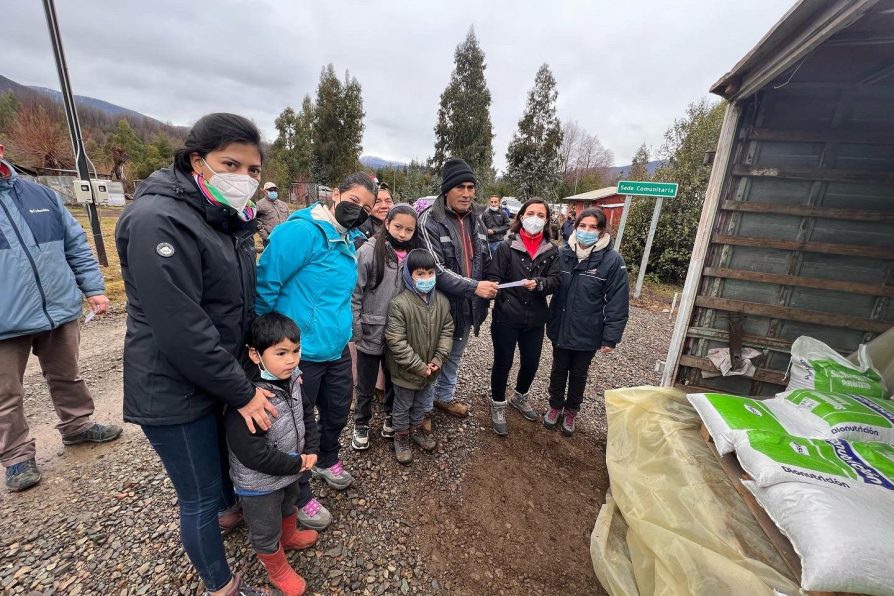 Gobierno entrega alimentación animal para 2.249 familias en Alto Biobío antes de nevazones