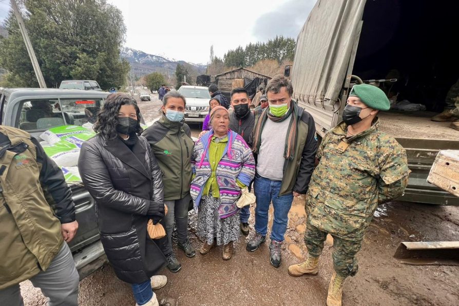 Agricultores de Alto Biobío y Antuco recibieron 2.600 sacos de alimento animal