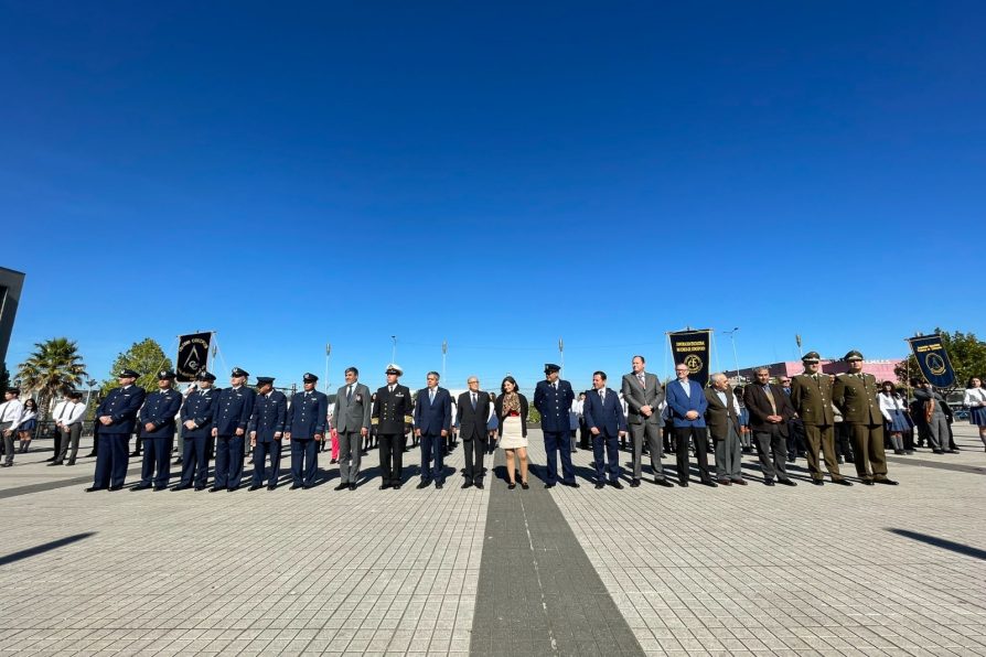 Delegada Presidencial del Biobío               participó de homenaje a Fuerza Aérea de Chile