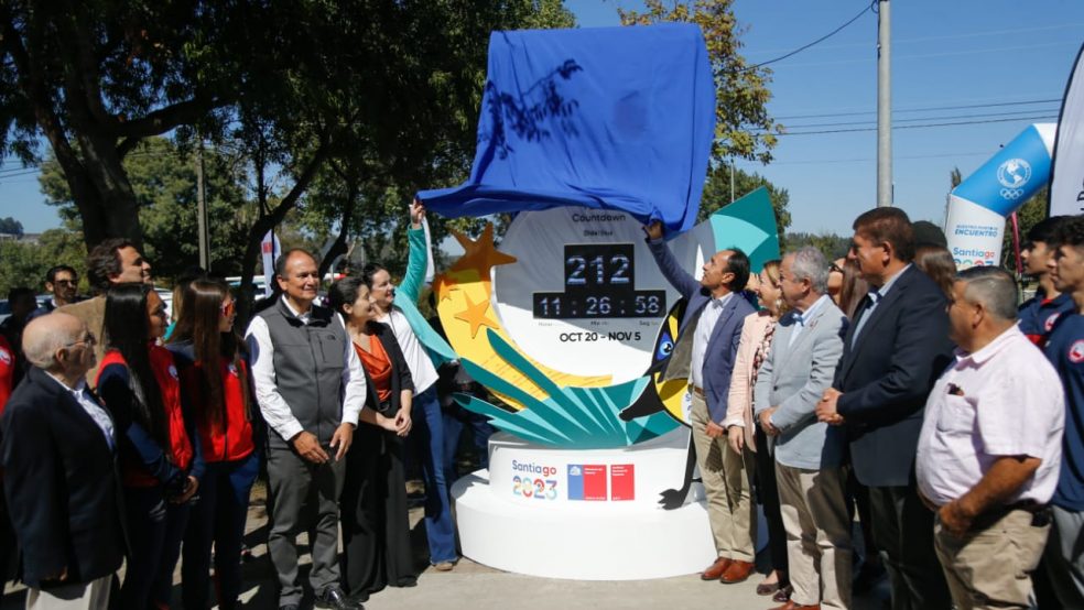 Juegos Panamericanos 2023 comenzaron su cuenta regresiva en San Pedro de la Paz