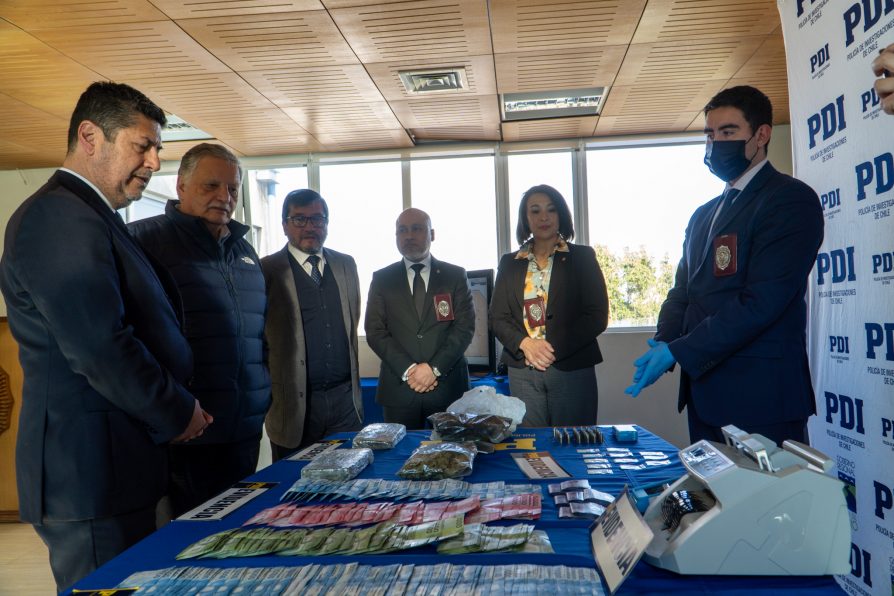 Autoridades destacan megaoperativo policial     en zona centro sur con resultados en Los Ángeles