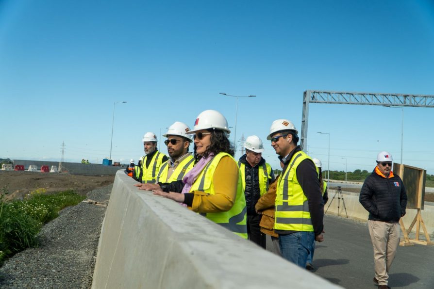 Puente Industrial entra en su recta final con avance de 78% en su construcción