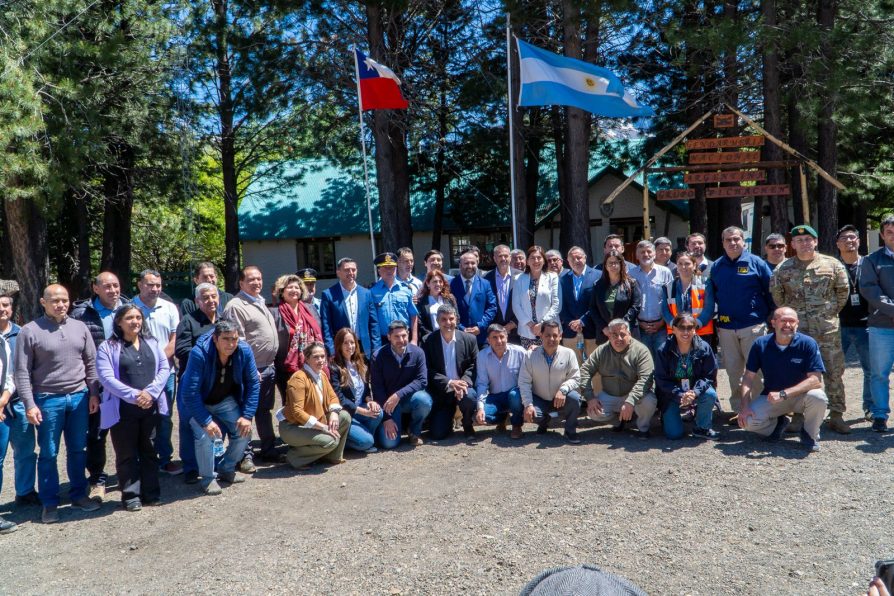 Paso Pichachen: Ceremonia de apertura reunió en lado argentino a autoridades del Biobío y Neuquén