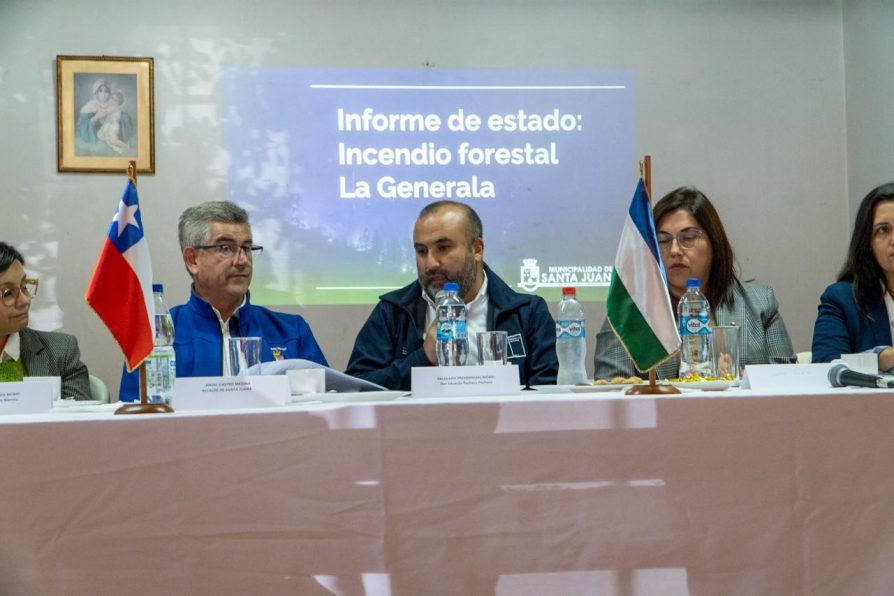Primer Gabinete Regional en Santa Juana abordó la reconstrucción tras incendios forestales