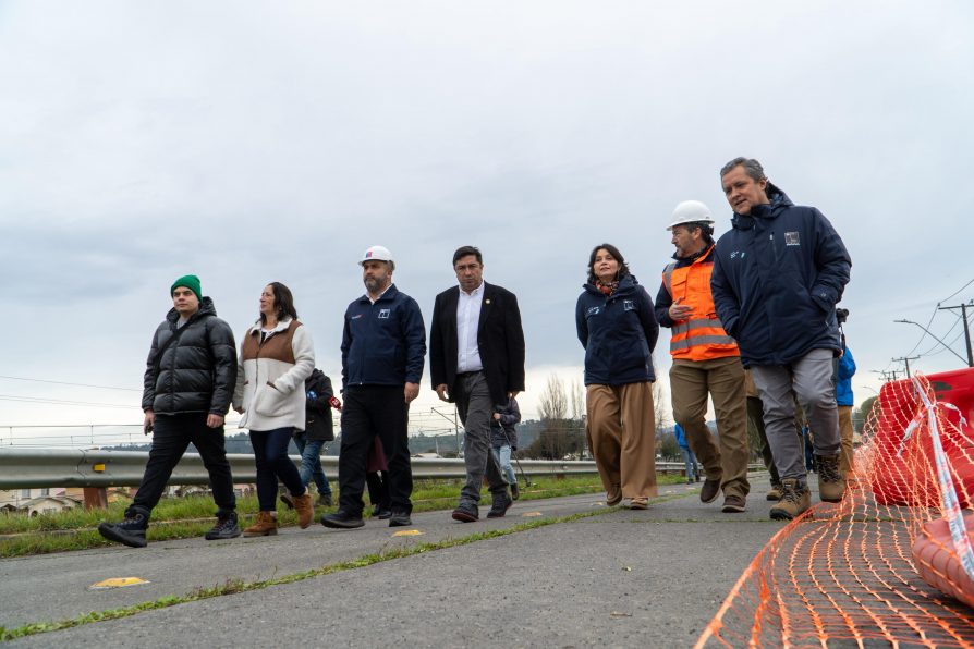 Reconstrucción de Puente Perales y Eje Colón continúan su reposición para mejorar movilidad en Talcahuano