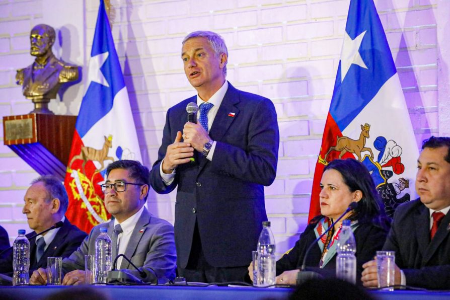 Presidente José Antonio Kast encabeza encuentro ciudadano en Concepción bajo el despliegue “Presidente Presente”