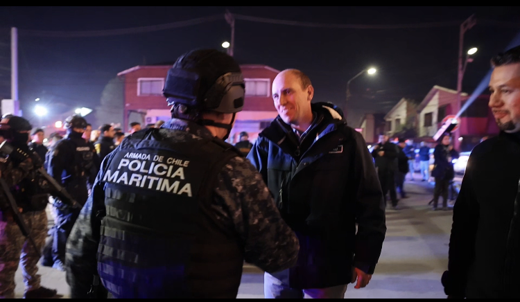 Despliegue nocturno contra el delito: La intensa jornada de fiscalización que movilizó el ministro Martín Arrau y el Delegado Presidencial Regional del Biobío Julio Anativia