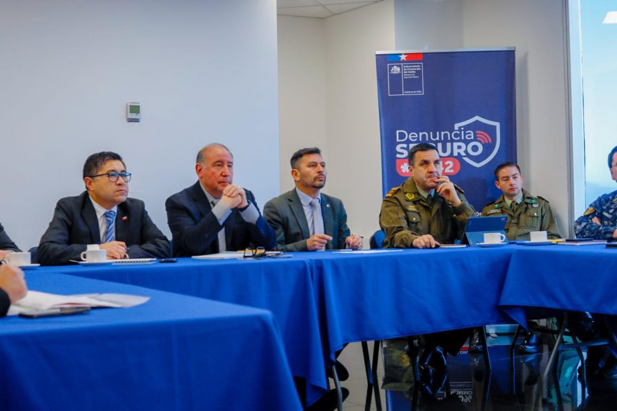 Delegado Presidencial Julio Anativia lidera Comité Policial: Homicidios en el Biobío caen un 15% gracias a estrategia de coordinación regional