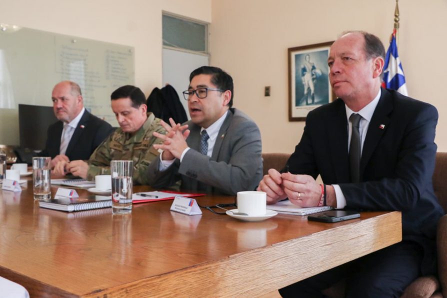MACROZONA SUR: Delegaciones Presidenciales de Biobío y La Araucanía más JEDENA Coordinan Nuevas Acciones en Seguridad Pública Y Combate al Crimen Organizado