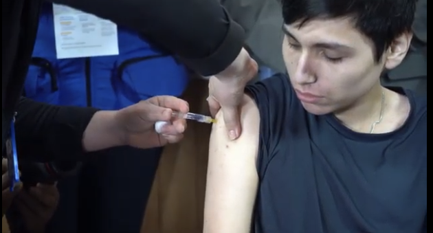 Campaña Inoculación Escolar: Delegado Presidencial Julio Anativia en el lanzamiento de la vacunación para más de 59 mil estudiantes de la Región del Biobío